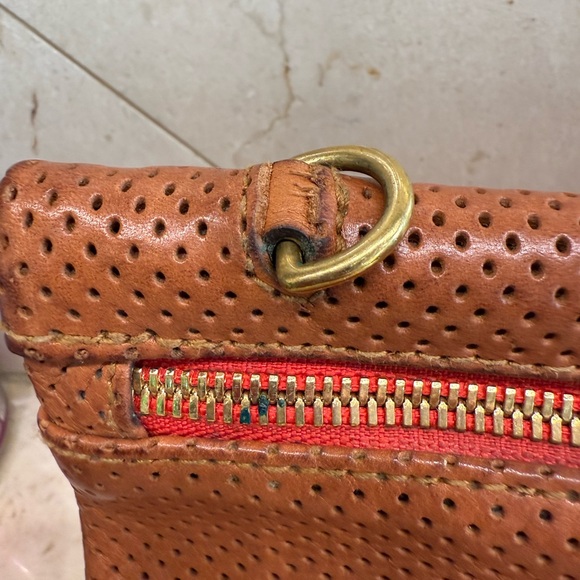 Clare V Tan Perforated Crossbody Bag -Reposh - Picture 8 of 9